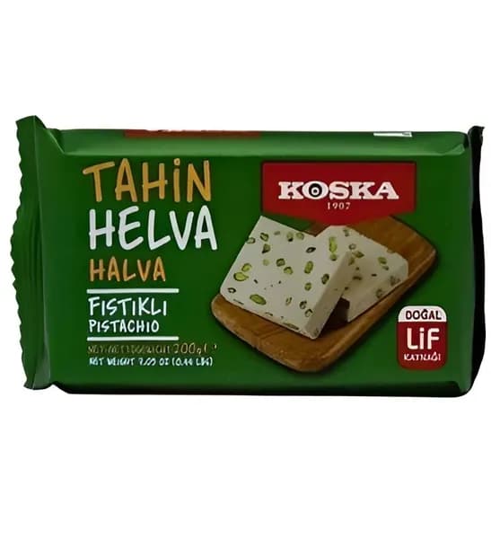 Турецкая фисташковая халва Koska / орехи / диетический продукт без гмо
