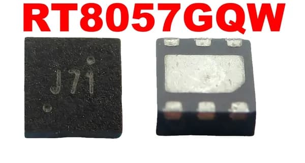Микросхема RT8057GQW J7X J7W J7R