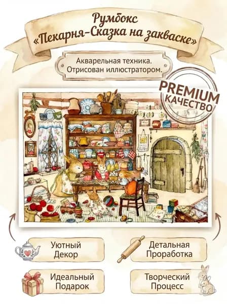 Румбокс-Антистресс "Пекарня-Сказка на закваске"