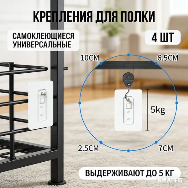 Стойка для диспенсера, 4 шт