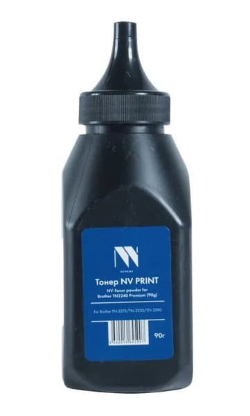 Тонер NVP для Brother TN2240 Premium (TN-1075, 2090, 2235, 2275, 2335, 2375) (90г) HL-1110, 1112
