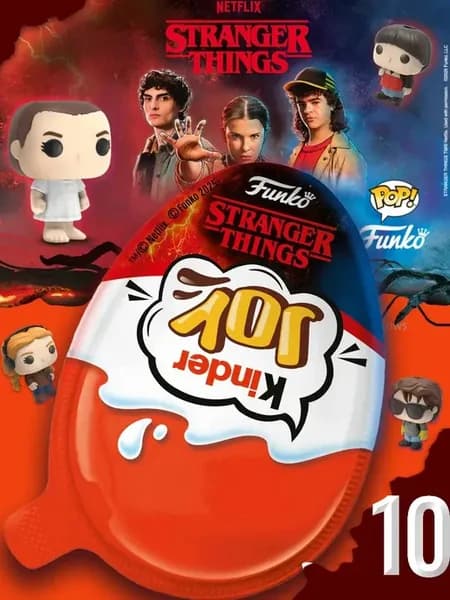 Joy Stranger things Киндер Джой осд 10 шт