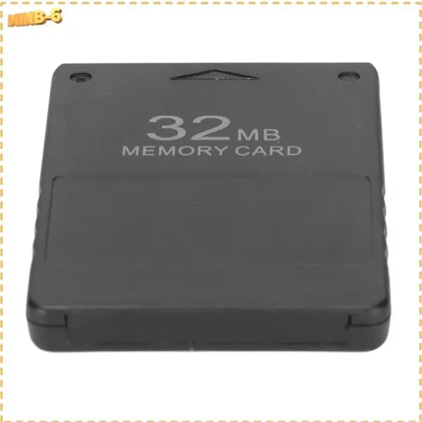 Game Console Data Card, Хорошая совместимость, для видеоигр на PS2 черное