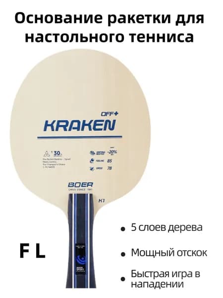 Основание ракетки для настольного тенниса