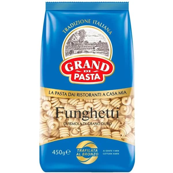 Макаронные изделия Grand di Pasta Фунгетти 450 г