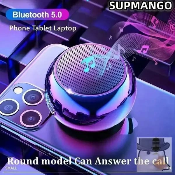 Цветной рабочий стол Bluetooth динамик портативный беспроводной звук