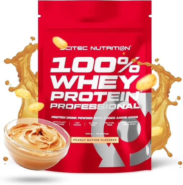 Протеин сывороточный Scitec Nutrition Whey Protein Professional 500 г (Соленая карамель)