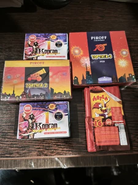 PIROFF Fireworks Петарда 96 шт.