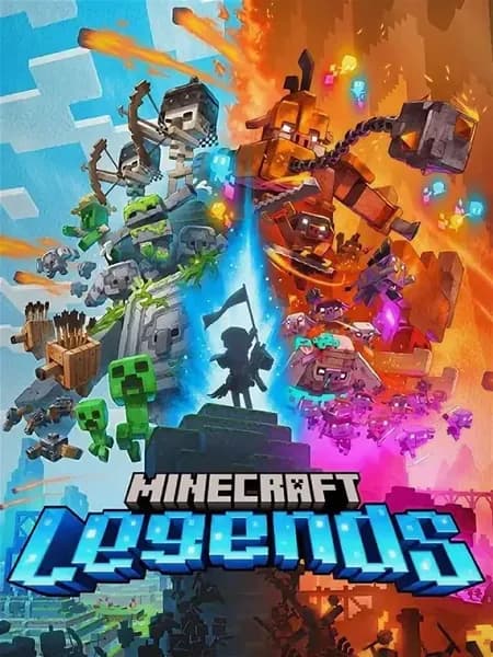 Игра Minecraft Legends, цифровой ключ для PC(ПК) активация Microsoft , Русский язык