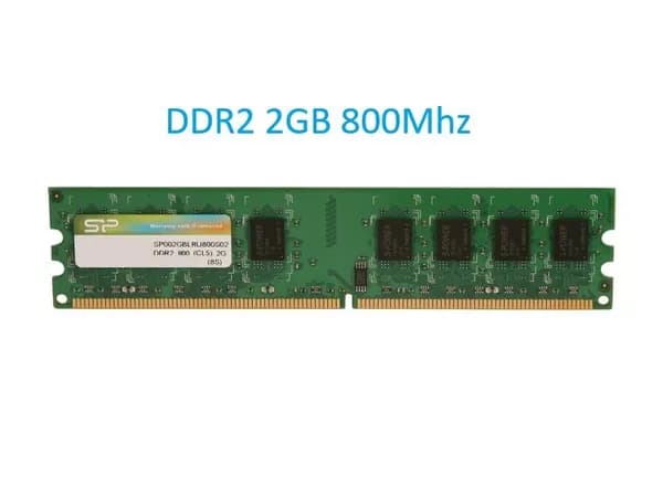 Silicon Power Оперативная память 2GB  DDR2 800 U-DIMM DDR2, 800 МГц, 1 x 2 ГБ (sp002gblru800s02)