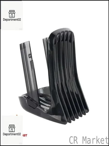 CR Market Машинка для стрижки Регулируемая насадка-гребень для Philips машинки, триммера для стрижки волос HC3400 HC3420 HC3422 HC3410  HC3426 HC5410 HC5440  HC5446 HC5447 HC5442 HC5450, черный