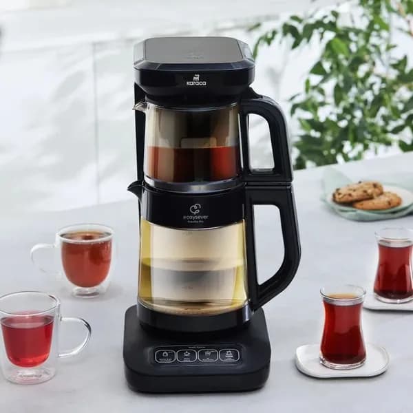 KARACA Robotea Pro 4 в 1 Говорящий чайник из цветного стекла Агат