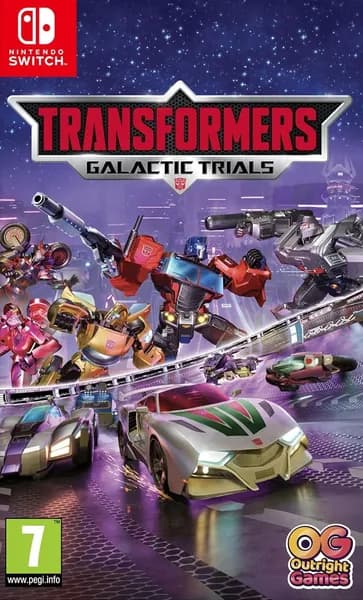 Игра Transformers Galactic Trials Switch Картридж на Nintendo Switch