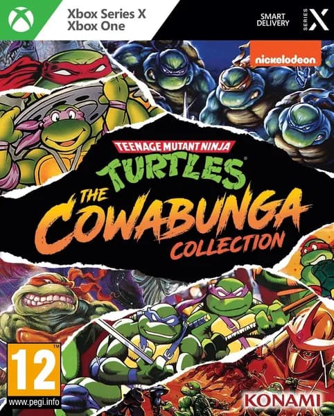 Игра TMNT Teenage Mutant Ninja Turtles (Черепашки Ниндзя) The Cowabunga Collection Xbox One, Series X Диск на Xbox