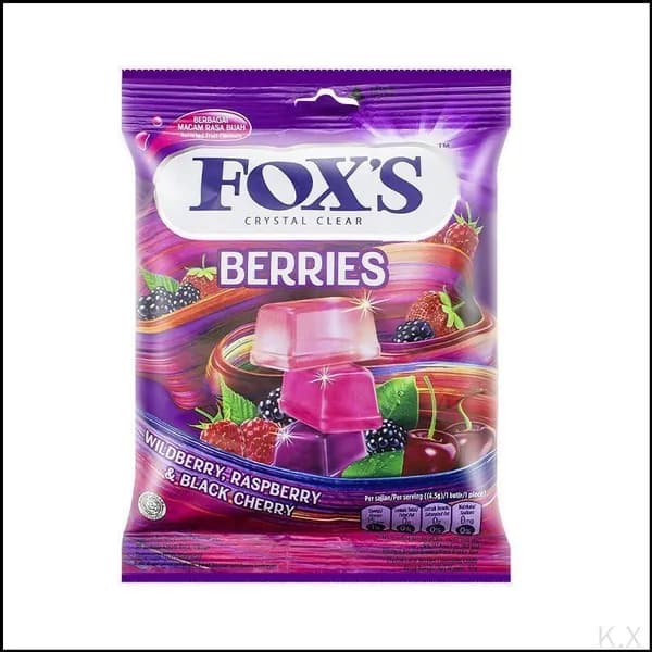 Фруктовые жевательные конфеты Foxs 90g, качественные