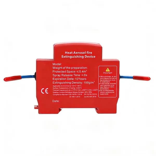 Аэрозольное устройство для пожаротушения