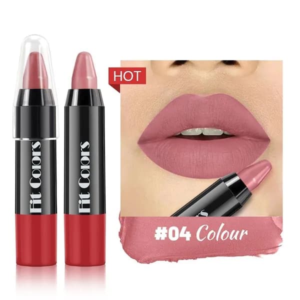Помада-карандаш Fit Colors полуматовая стойкая