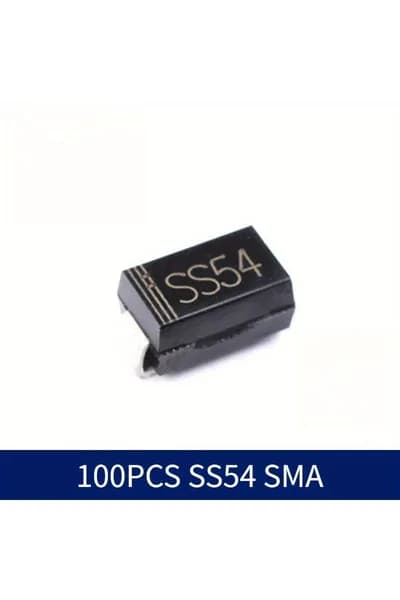 100PCS SS54 SMA DO-214AC Диодный чип Выпрямитель SMD Новый