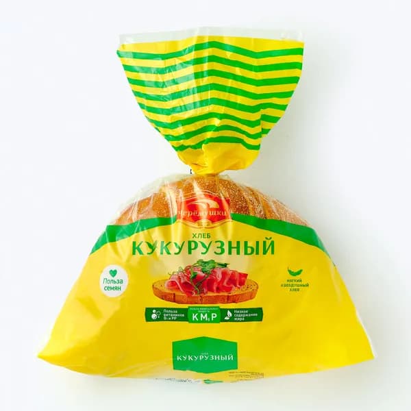 Хлеб Кукурузный нарезанный 300 г, Черёмушки