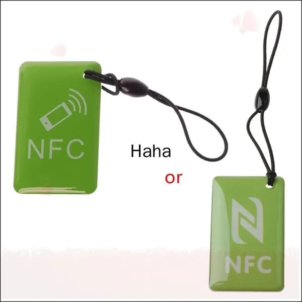 Водонепроницаемая эпоксидная карта Ntag213 с NFC-меткой-красный