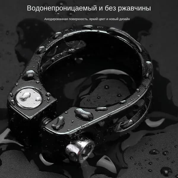 28,6 мм алюминиевый зажим подседельного штыря велосипеда, велосипедные детали (черный)
