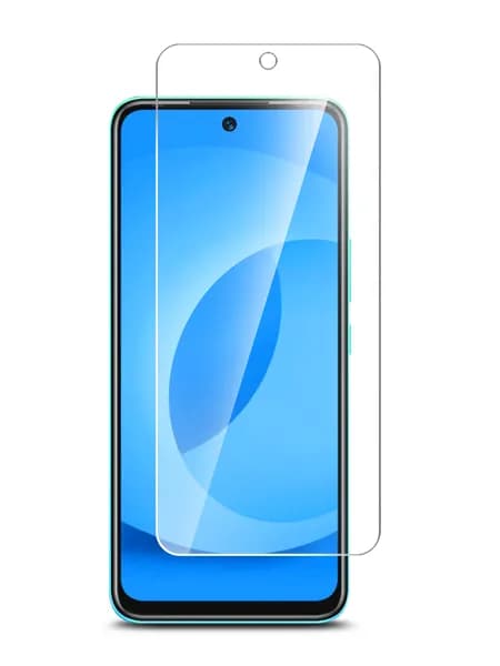 Защитное стекло для Infinix HOT 12 Play NFC (Инфиникс хот 12 плэй нфс) гибридное гибкое тонкое прозрачное