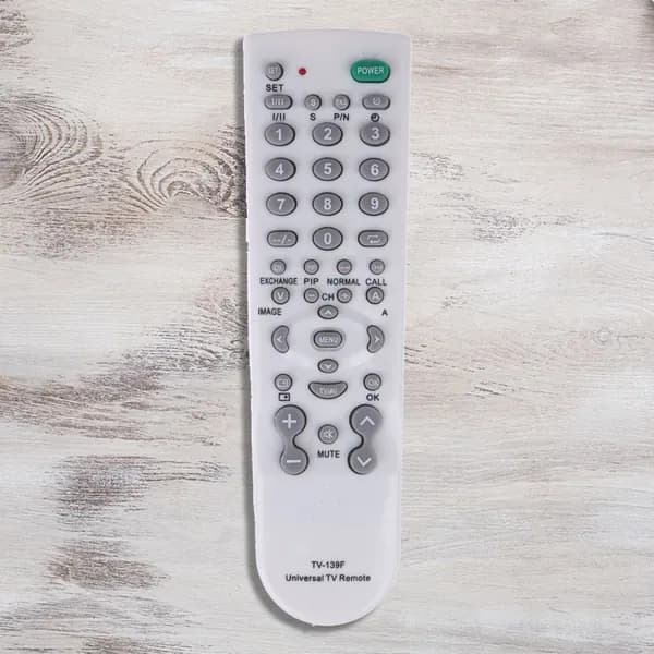 Универсальный пульт ДУ для ТВ TV-139F, белый
