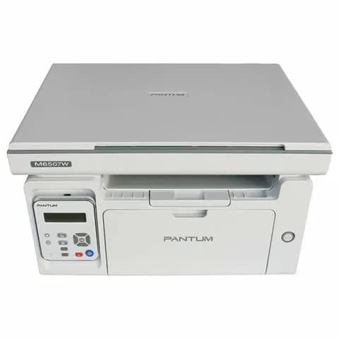 МФУ лазерное PANTUM M6507W "3 в 1", А4, 22 стр./мин., 20000 стр./мес., Wi-Fi серый (M6507W-4027/1)