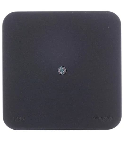 Коробка распределительная Blanca BLNRK000016 открытая установка антрацит IP42 влагозащищенная