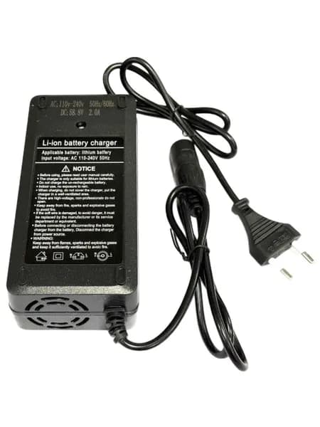 Зарядное устройство 52V (58.8V) 2A разъем XLR (M) (с кулером) для электросамокатов