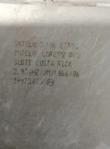 Процессор Процессор Intel Core 2 Duo E7500 OEM (без кулера)