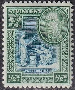 Сент Винсент 1938 1/2с