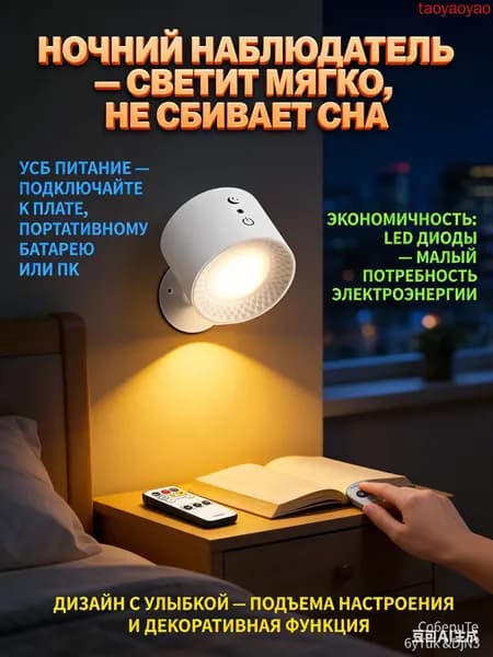 Настенный светильник, LED, 5 Вт