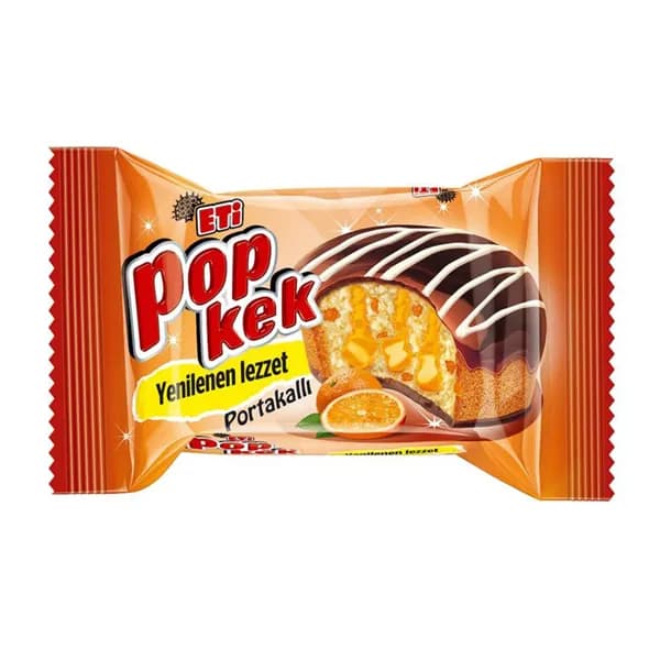 Eti Popcake with Orange Cream 60 G - печенье