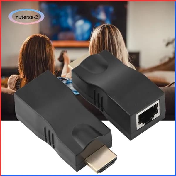 HDMI to RJ45 Extender, оптимизированная передача сигнала, потерь нет, для профессиональной видеосистемы