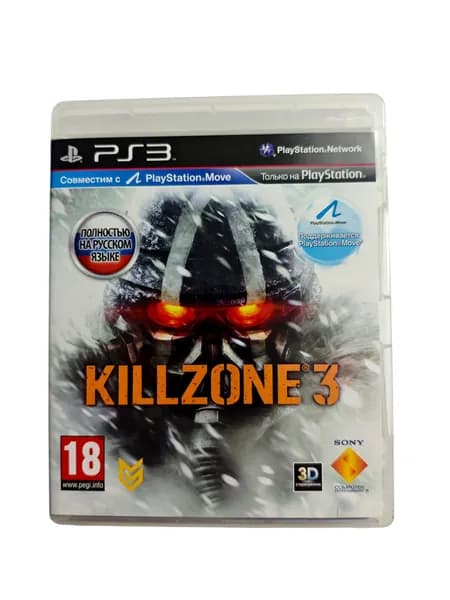 Диск Killzone 3 PlayStation 3. Товар уцененный