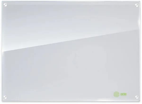 Доска стеклянная Cactus CS-GBD-90X120-WT-TM Сквозное крепление стекло белый 90x120см стекло крепления