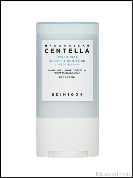 SKIN1004 Madagascar Centella Hyalu-Cica Sun Stick SPF 50+ PA++++, солнцезащитный стик для лица, увлажняющий, 20 г