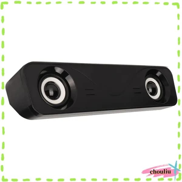 USB Аудиоколонки, Портативные Динамики, Стерео Звук для ПК и Ноутбука
