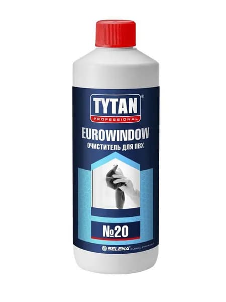 Очиститель для ПВХ Tytan Professional EUROWINDOW №20, 950мл