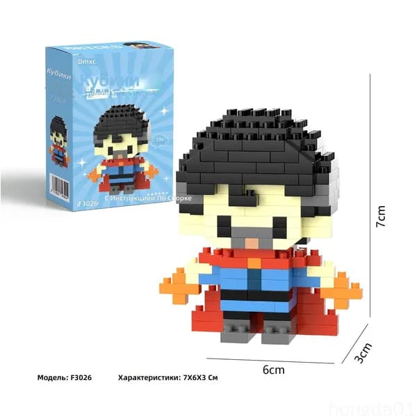 Микро-конструктор F3026 Человек-паук, совместимый с LEGO