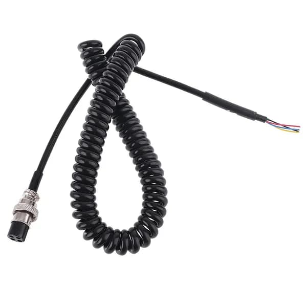 Динамик CB Radio 4P Cable Car Микрофон для рации Провод PR3100 PR4000 MRHH100