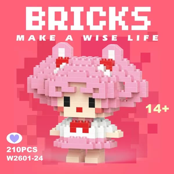 Детские строительные блоки из игрушечного мультфильма