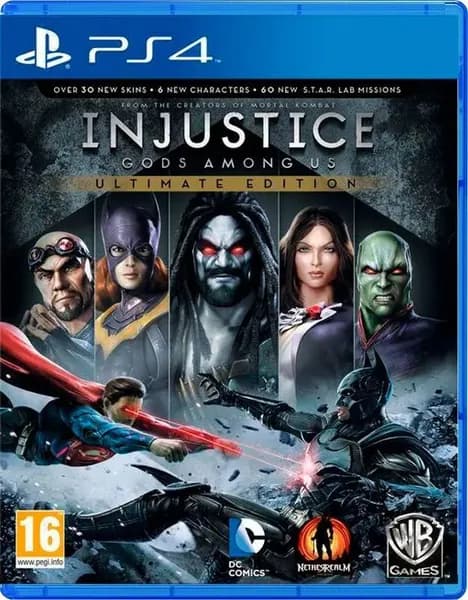 Игра Injustice: Gods Among Us (PlayStation 4, PlayStation 5, Русская версия)