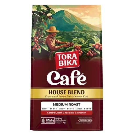 Torabika Кофе зерновой Cafe Кофе жареный 1000г, 1 уп