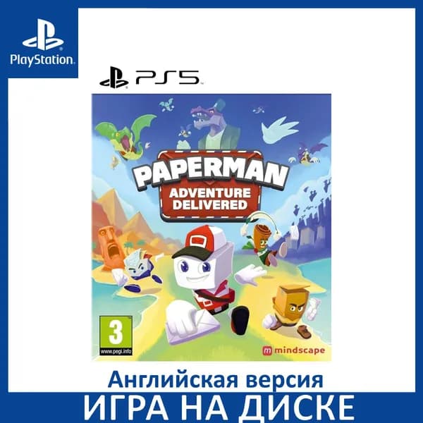 Игра Paperman Adventure Delivered PS5 Диск на PlayStation 5 Английская версия