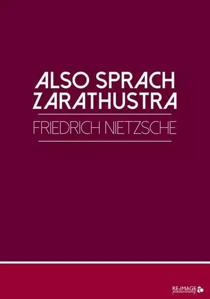Also sprach Zarathustra | Ницше Фридрих Вильгельм | Электронная книга