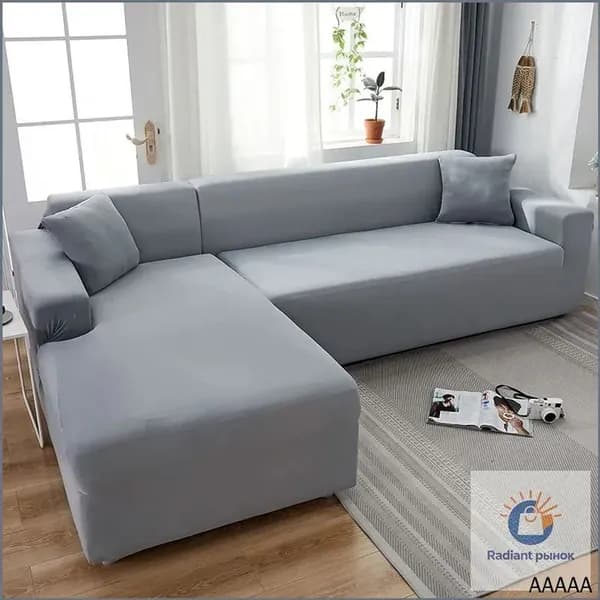 Модульный диван, механизм Двухсекционный МТД, 180х100х100 см,серый