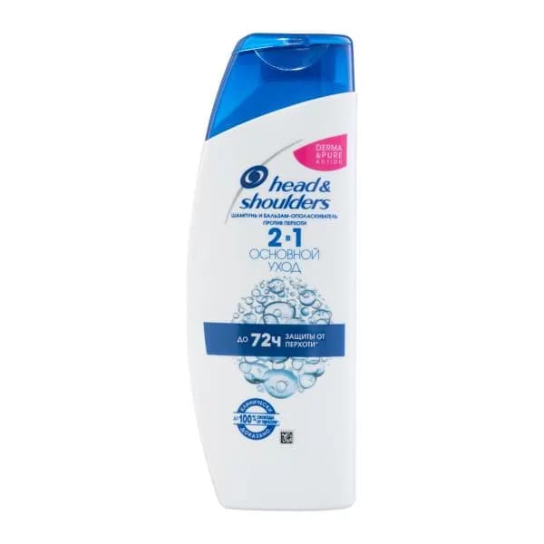 Шампунь Head&Shoulders 2в1 Основной уход 200мл