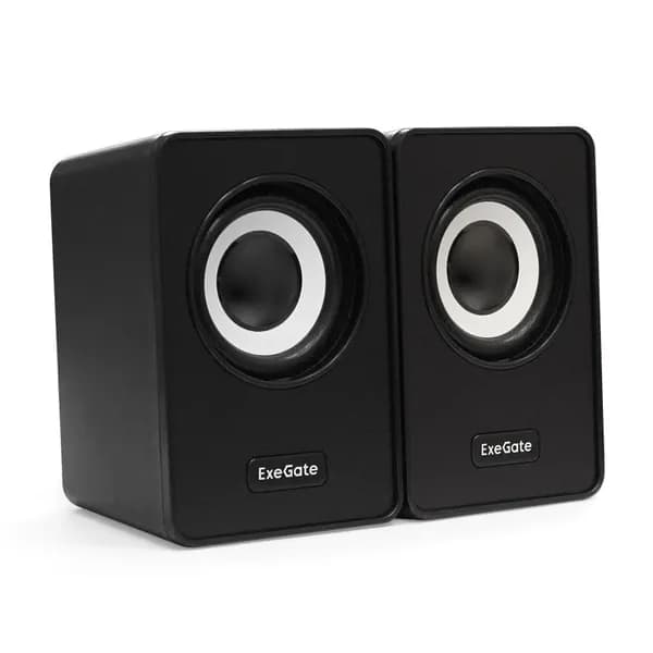 Акустическая система, Disco 120, USB 5 В, разъем 3,5 мм, 1.25м длина кабеля, пластик, ExeGate (EX287054RUS)